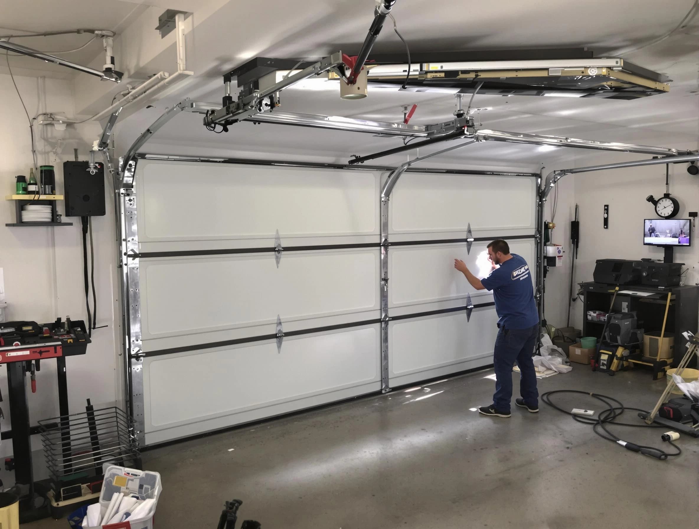 Professional garage door repair service by Marshall Garage Door Repair in Marshall