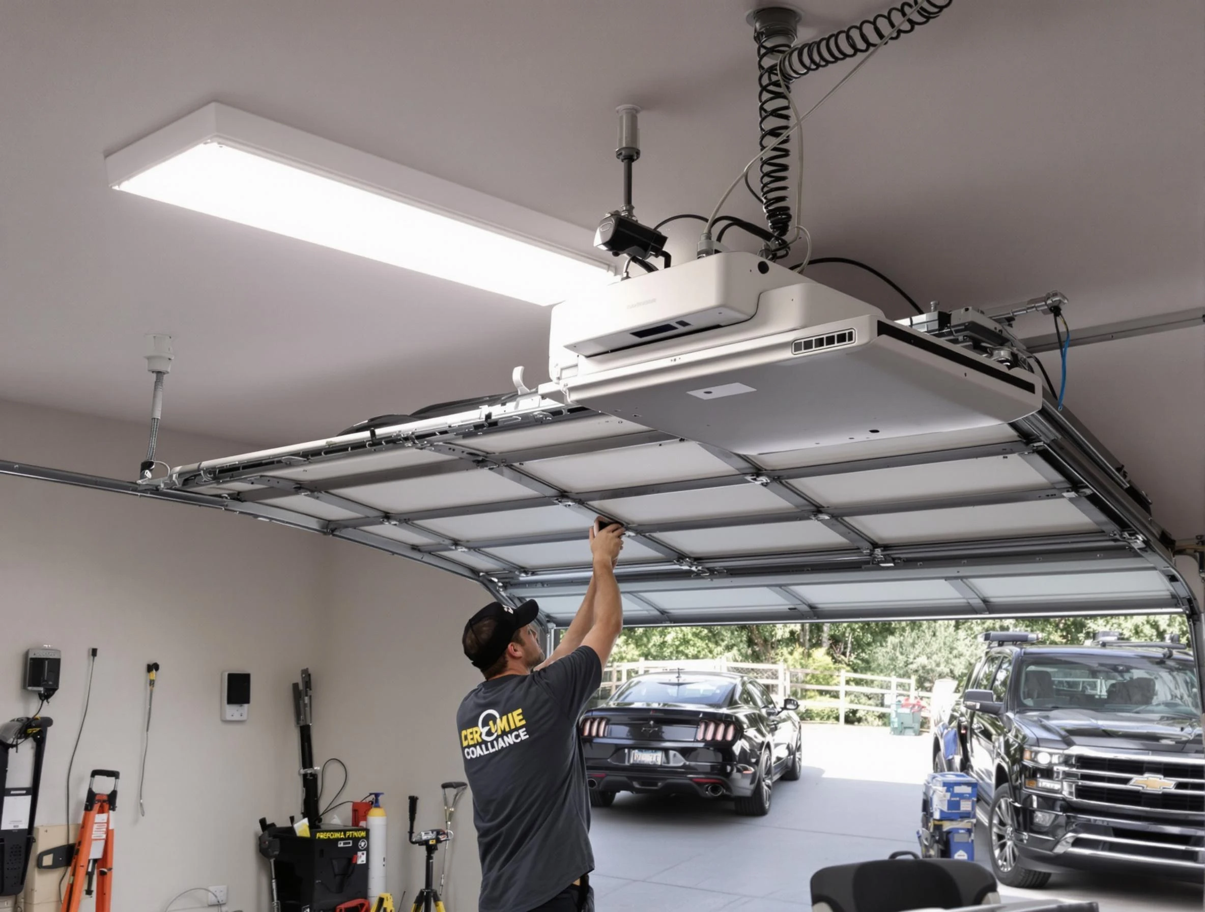 Garage Door Opener Installation in Marshall