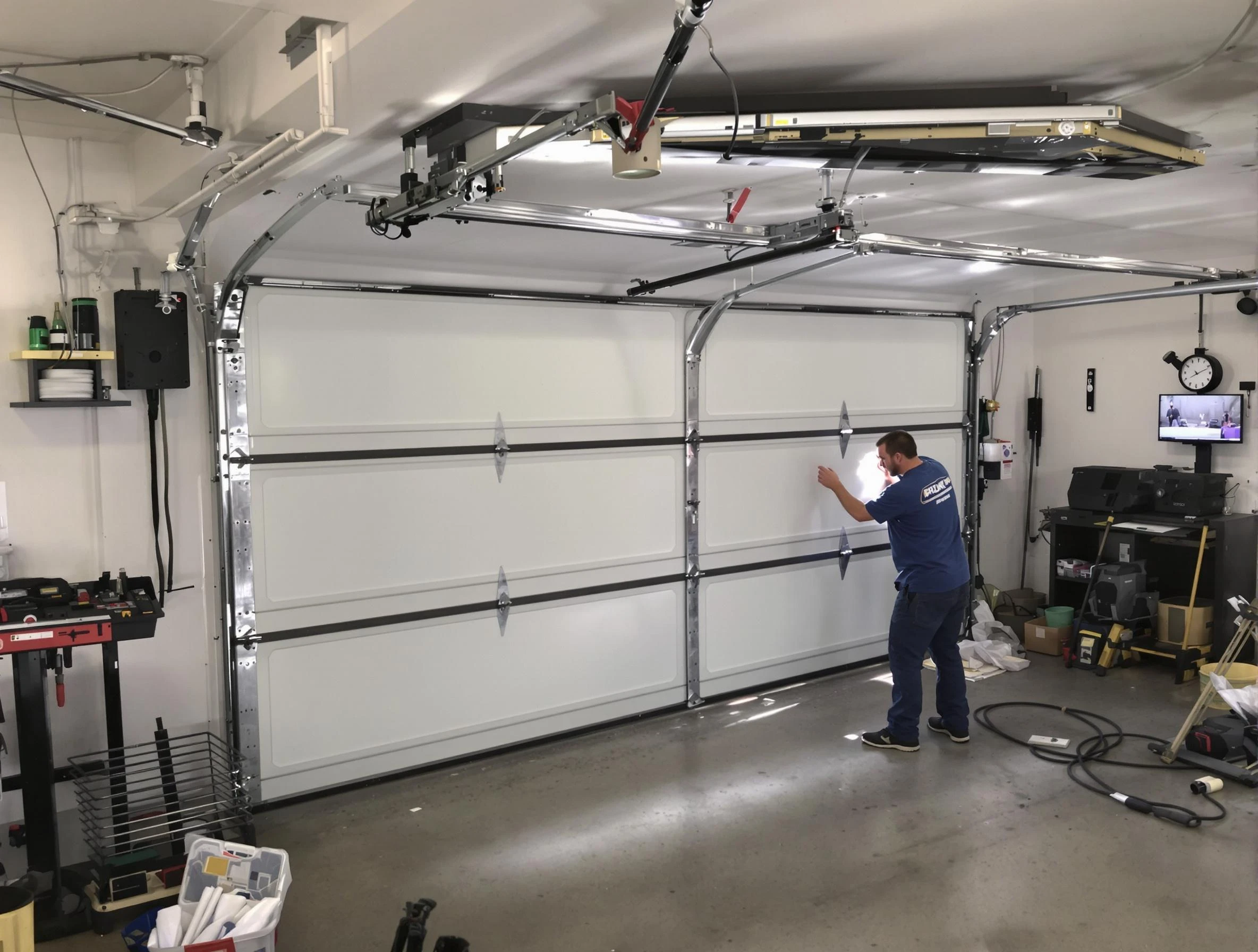 Professional garage door repair service by Marshall Garage Door Repair in Marshall